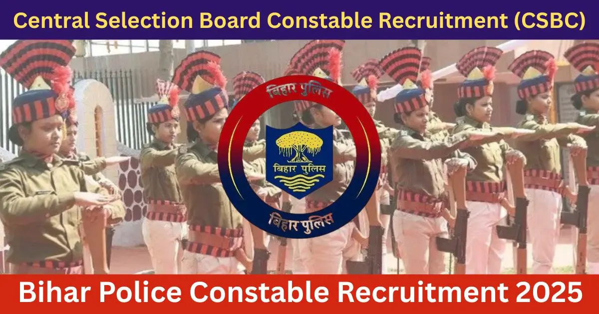 Bihar Police Constable Recruitment