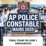 AP Police Constable Mains 2025